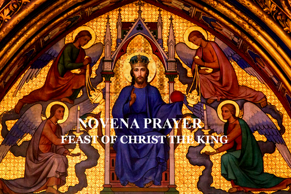 Novena prayer to Christ the King